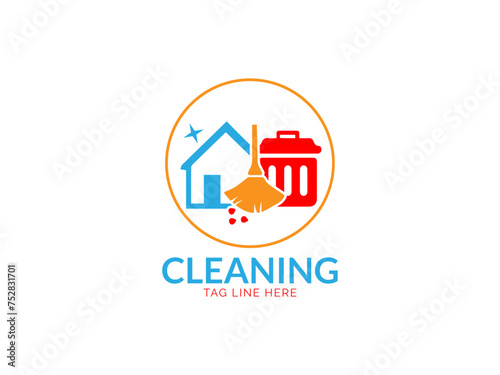 Crisp Cleans Clear Style in Cleaning Logo