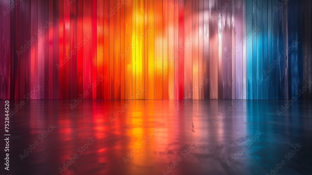 Vibrant spectrum with a blurred effect. Vibrant spectrum with a blurred effect.