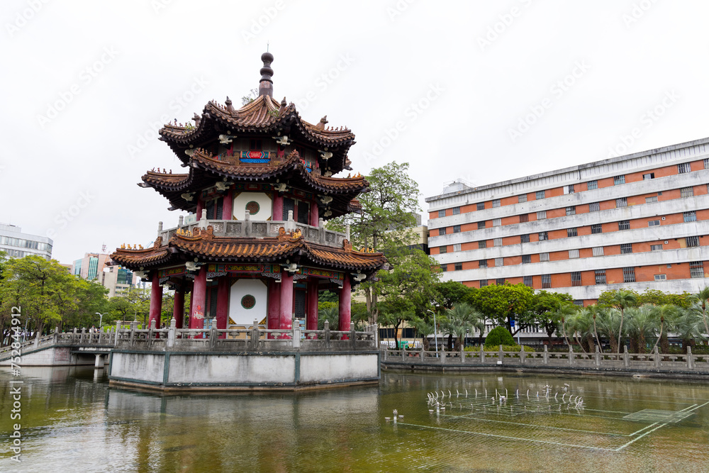 228 Peace Memorial Park in Taipei city 228 Peace Memorial Park in Taipei city