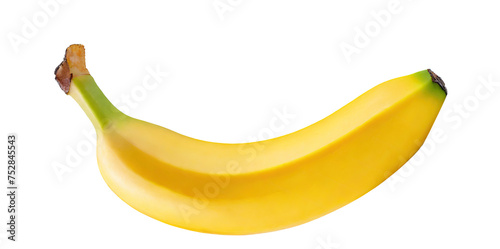 banana isolated on white background, clipping path, full depth of field PNG, cutout, or clipping path.	