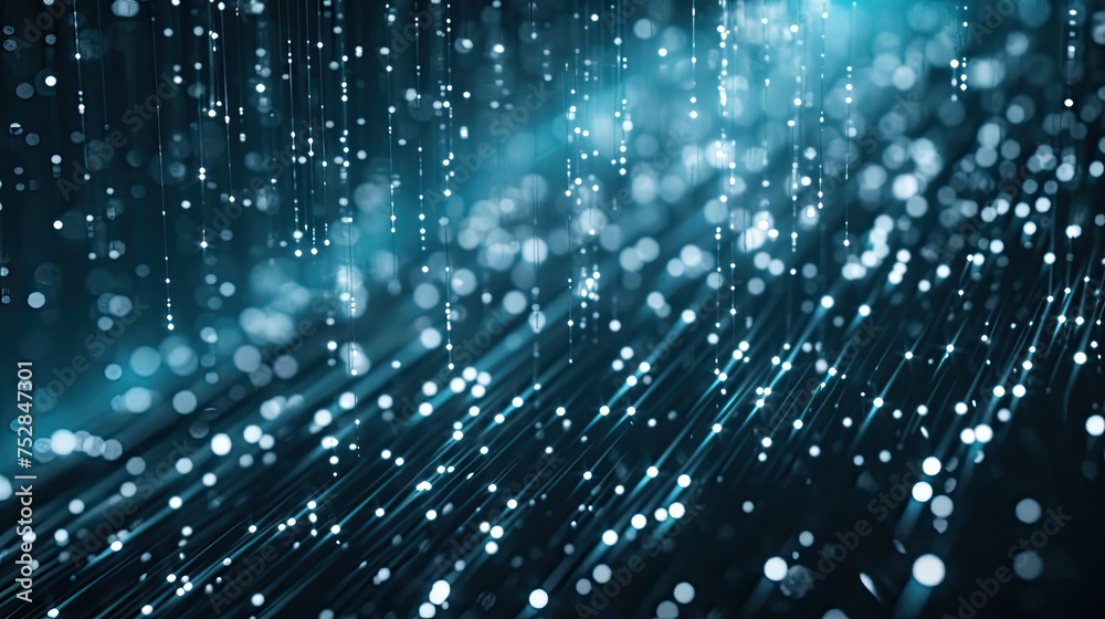 Falling rain of numbers in neon light. Anti design, drops, puddles, clouds, thunderstorm, hacker, lighting, information.Generated by AI Falling rain of numbers in neon light. Anti design, drops, puddles, clouds, thunderstorm, hacker, lighting, information.Generated by AI