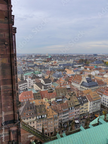 Vue sur Strasbourg depuis les hauteurs