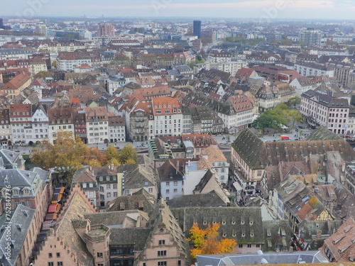 Vue sur Strasbourg depuis les hauteurs