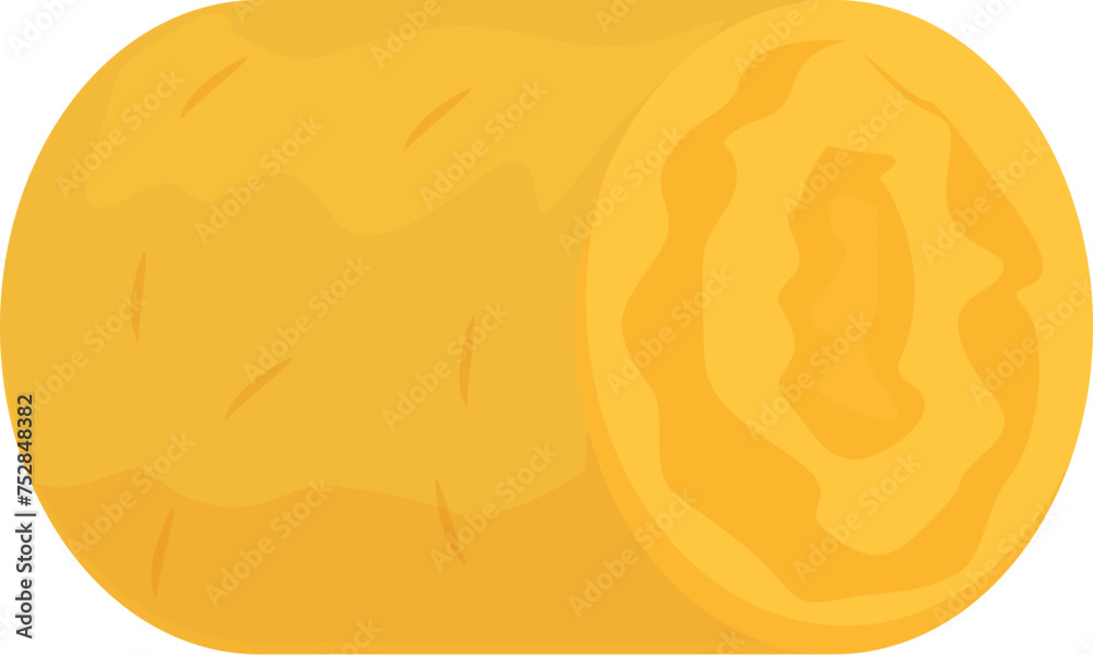Wheat hay roll icon cartoon vector. Pig farm. Nature worker barn Wheat hay roll icon cartoon vector. Pig farm. Nature worker barn
