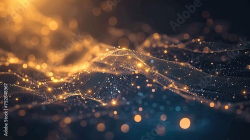 Data stream. Continuous, information, technology, connectivity, digital age, internet, communication, streaming, real-time, digital, transfer, online, information highway. Generated by AI
