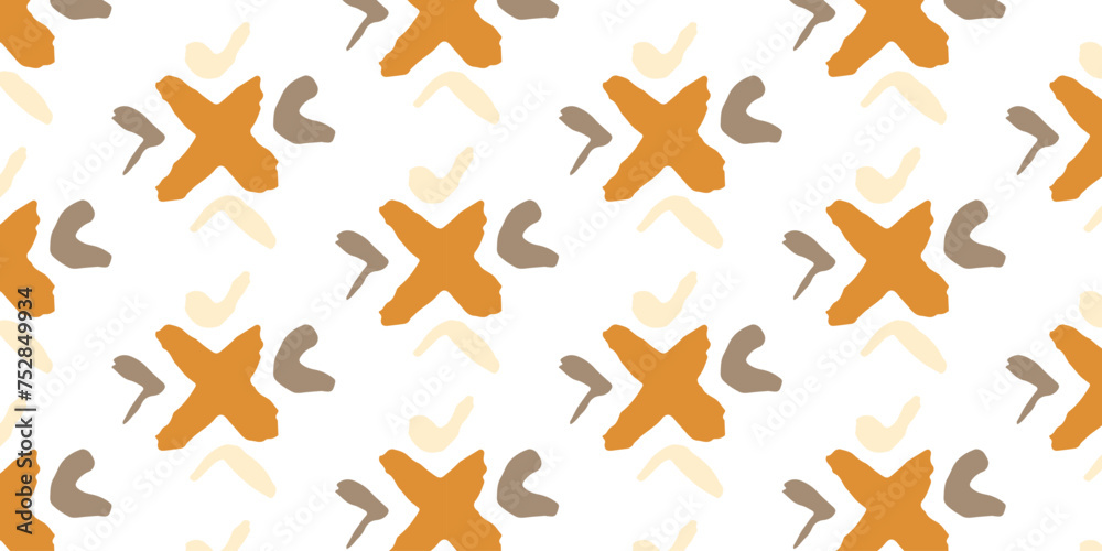 Cute abstract contemporary seamless pattern. Hand drawn unique print with randomly spots and dots and lines. Templates for celebration, ads, branding, banner, cover, label, poster, sales
Cute abstract contemporary seamless pattern. Hand drawn unique print with randomly spots and dots and lines. Templates for celebration, ads, branding, banner, cover, label, poster, sales