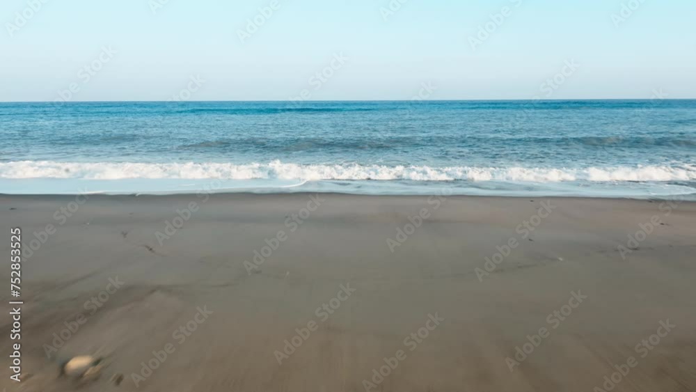 sand on the coast with crashing waves sand on the coast with crashing waves