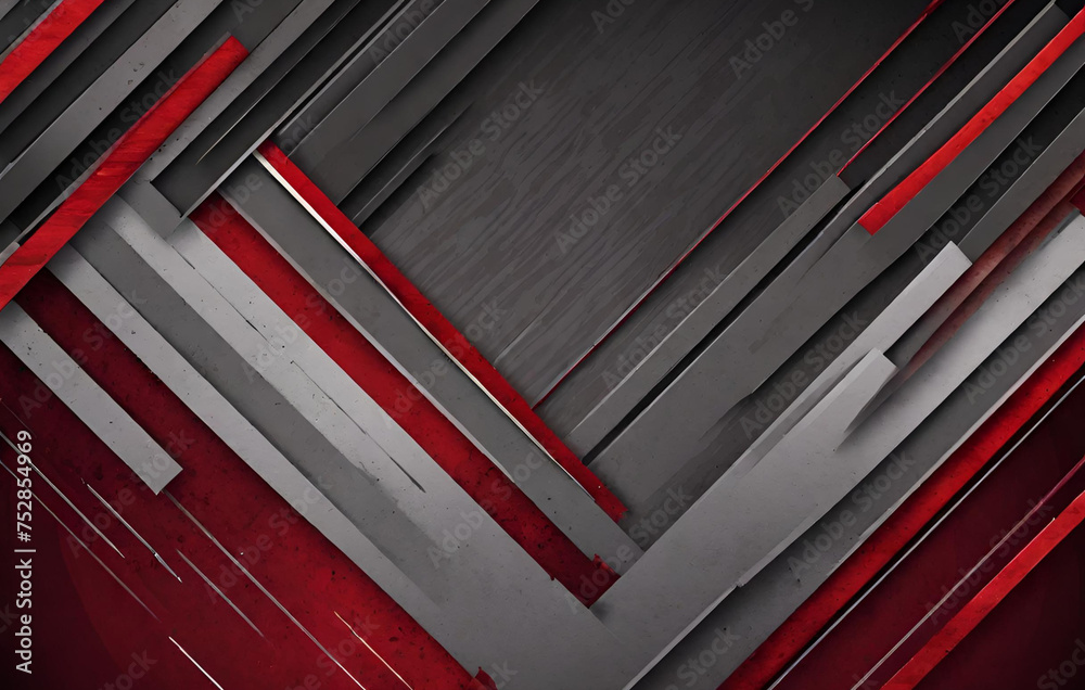 Abstract red grey silver metallic cyber geometric overlap on black design modern futuristic technology background.
Abstract red grey silver metallic cyber geometric overlap on black design modern futuristic technology background.