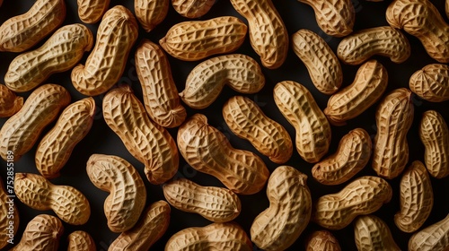 Correct the overcrowded peanut pattern.