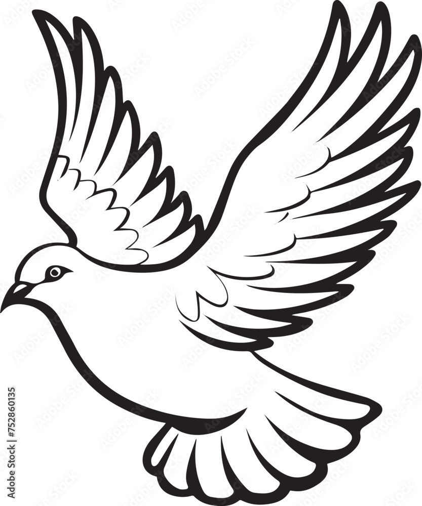 Obraz premium colomba della pace