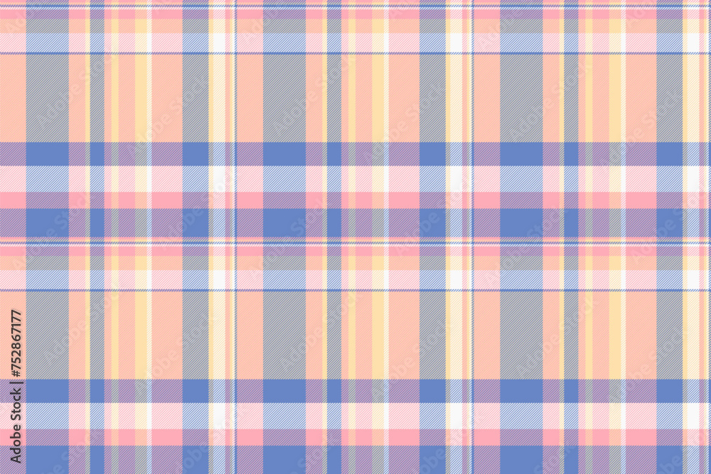 Texture vector textile of tartan check fabric with a seamless background plaid pattern. Texture vector textile of tartan check fabric with a seamless background plaid pattern.