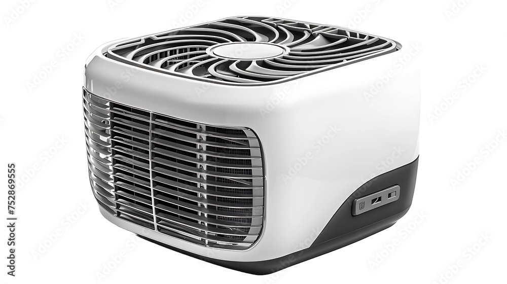 Air cooler machine on a white transparent background. Fan cooling electric device. Air cooler machine on a white transparent background. Fan cooling electric device.