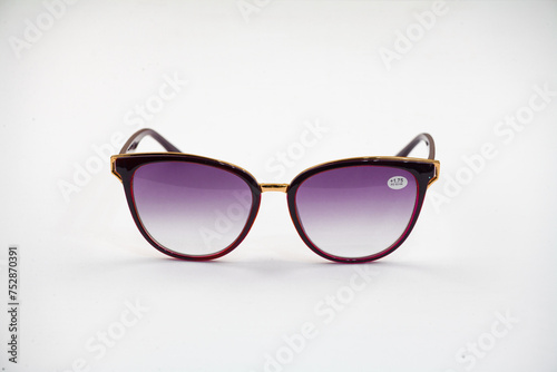 Glasses for vision-men's darkened Glasses .dark color on a white background 