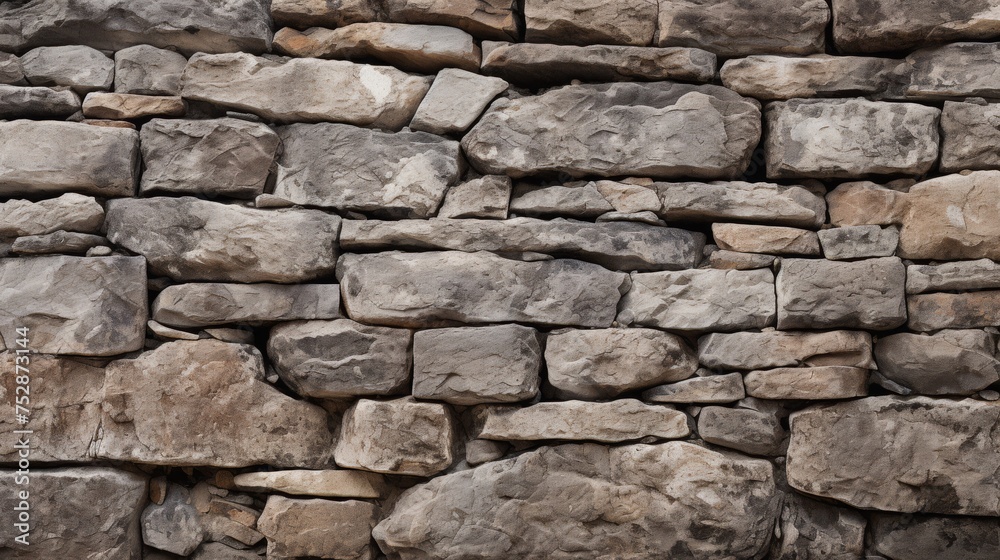 Old stone wall texture, solid and sturdy background