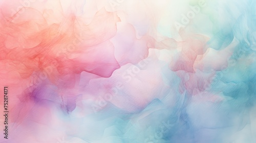Watercolor wash in pastel tones  artistic background