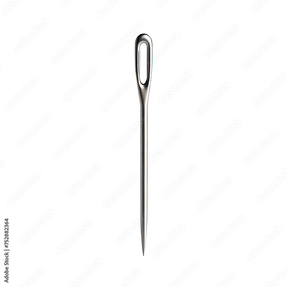 Isolated sewing needle on white background Isolated sewing needle on white background