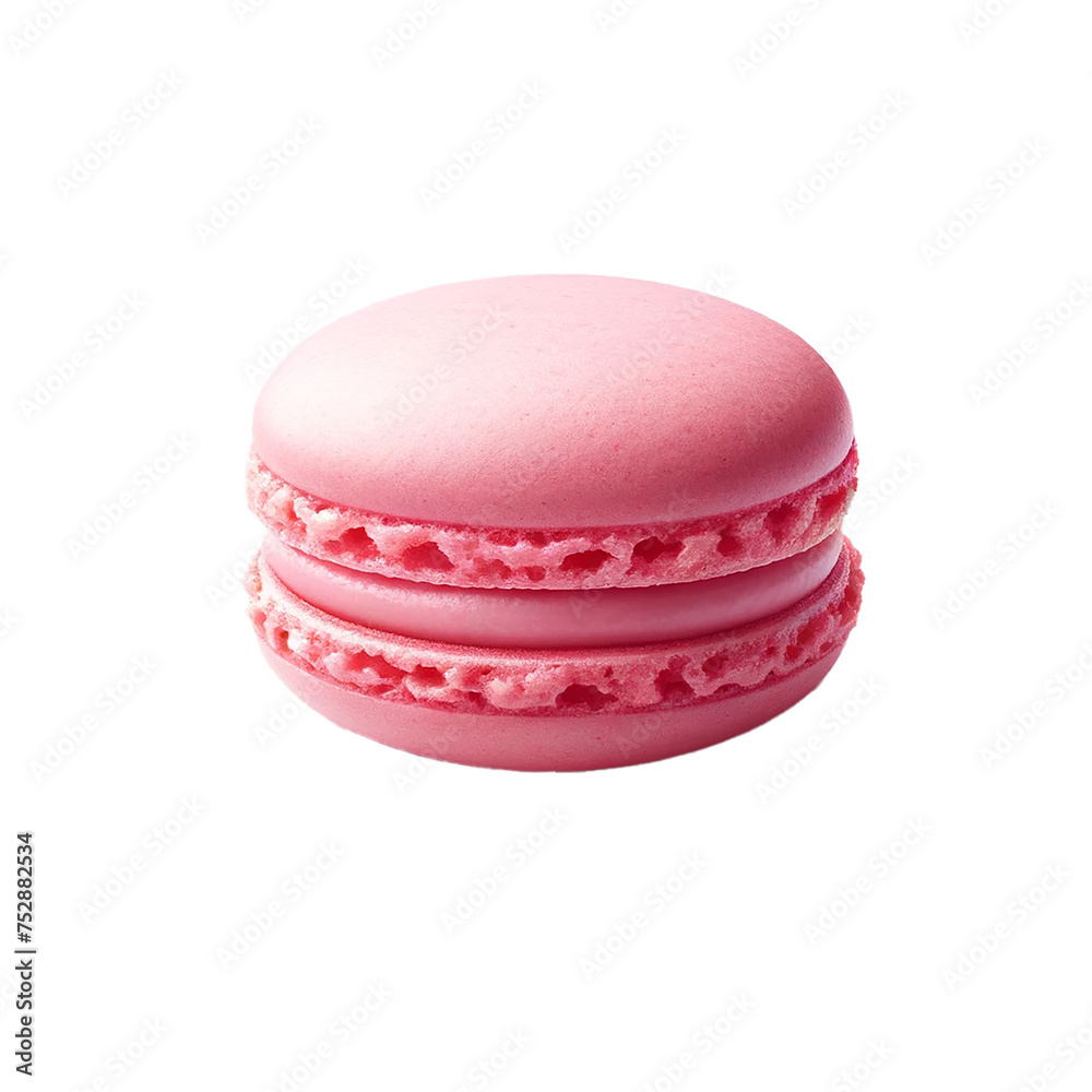 Isolated macaroons. Pink macaroons Isolated macaroons. Pink macaroons