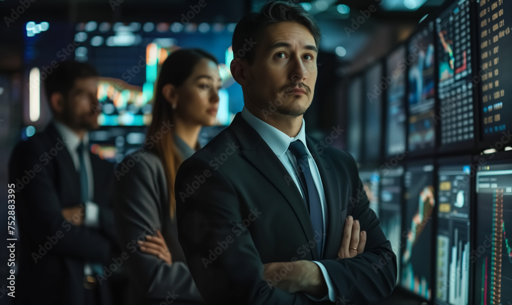 A business man wearing a suit.Trasparent background A business man wearing a suit.Trasparent background