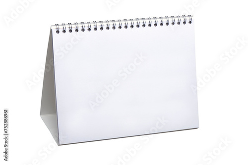 Obraz na płótnie Blank desk calendar isolated w salonie