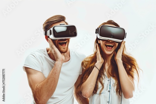 VR device interaction Mixed Virtual Reality Goggles for Observation. Augmented reality Glasses Virtual Sightseeing Experiences. Future Technology Ferris wheel Headset Gadget and realm Wearable