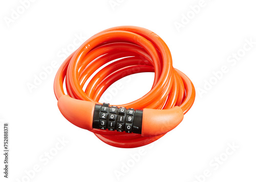 Obraz na płótnie Security system lock for bike with 2019 as combination w salonie