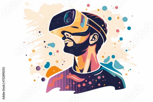 VR Digital Collaboration Mixed Virtual Reality Goggles for Heart rate variability. Augmented reality Glasses Anatomy Lessons. Future Technology Live events Headset Gadget and Observation Wearable