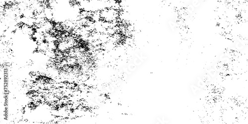 White stone wall Splat background Grunge wall and black and white Dark noise granules Black damaged distress grainy texture isolated on white background. 
