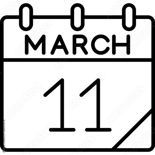 11 March Icon