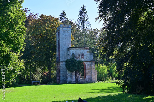 Park on the Ilm in Weimar, Thuringia photo