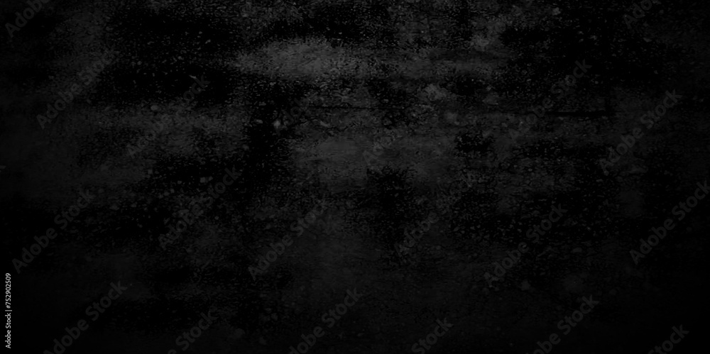 Fototapeta premium Dark black wall grunge limestone painted cement wall. modern grey paint concrete texture background. marble sandstone dirty surface natural texture retro old surface design.
