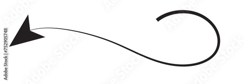 Elegant arrows set for business plan, presentation and education. Sign, Symbol, Hand drawn arrow collection