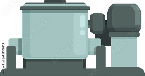 Soap production equipment icon cartoon vector. Spray social service. Skin care