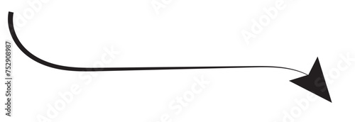 Elegant arrows set for business plan, presentation and education. Sign, Symbol, Hand drawn arrow collection