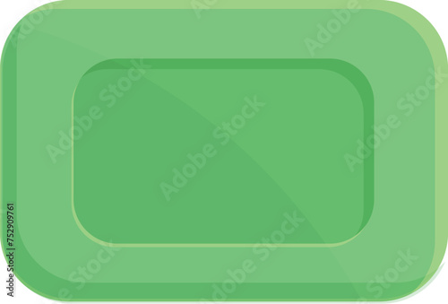Green soap production icon cartoon vector. Business face. Network organic spray