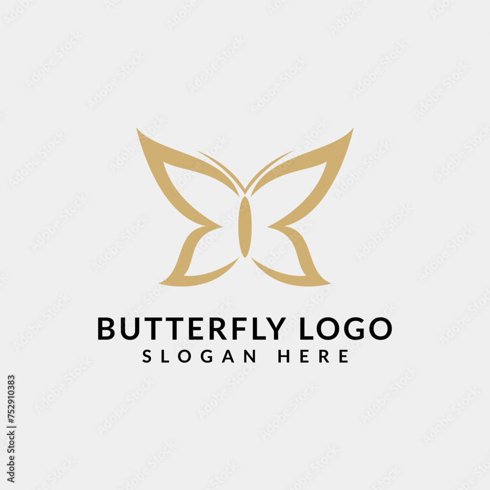 butterfly logo icon vector illustration butterfly logo icon vector illustration