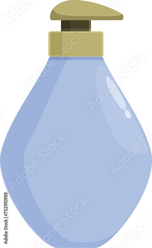 Soap bottle icon cartoon vector. Liquid product dispenser. Organic care