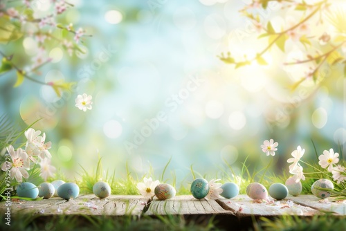 Colorful Easter Egg Basket easter egg symbols. Happy easter Easter Bunny spreading happiness bunny. 3d ideogram hare rabbit illustration. Cute photo card festive card wallpaper ambient occlusion