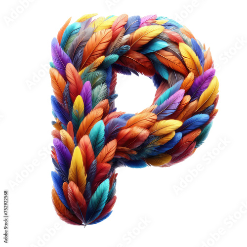 Wallpaper Mural Isolated 3D Letter on a Clear PNG Canvas Generative AI Torontodigital.ca