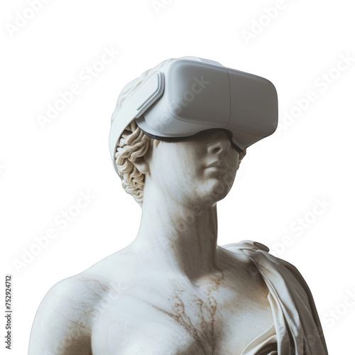 Statue of Man Wearing Hat