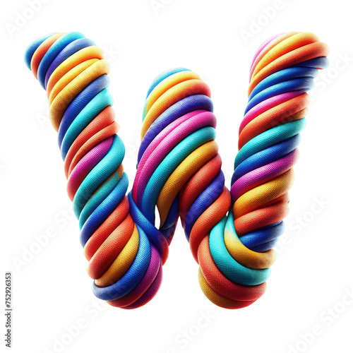 Wallpaper Mural Isolated 3D Letter on a Clear PNG Canvas Generative AI Torontodigital.ca