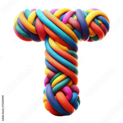 Wallpaper Mural Isolated 3D Letter on a Clear PNG Canvas Generative AI Torontodigital.ca