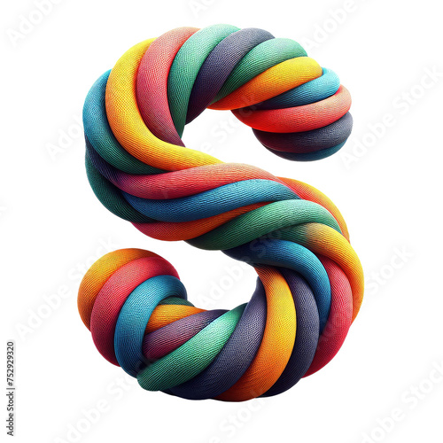 Wallpaper Mural Isolated 3D Letter on a Clear PNG Canvas Generative AI Torontodigital.ca