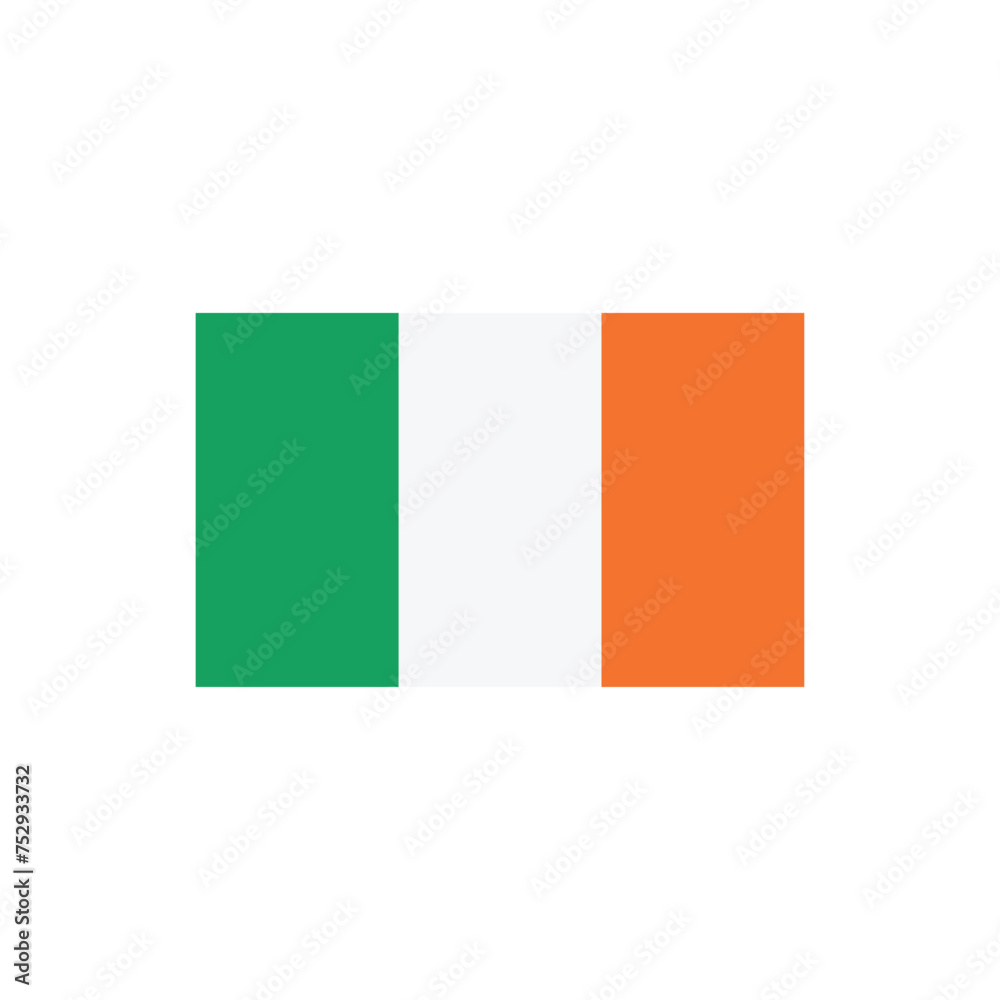 ireland flag icon vector ireland flag icon vector