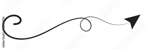 Elegant arrows set for business plan, presentation and education. Sign, Symbol, Hand drawn arrow collection