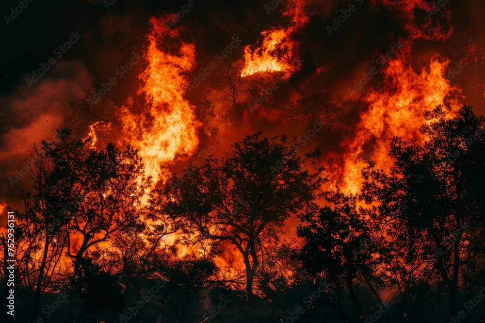 Intense Wildfire