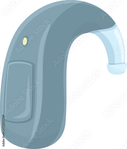 Auditory medical health icon cartoon vector. Medicine surgery. Level noisy