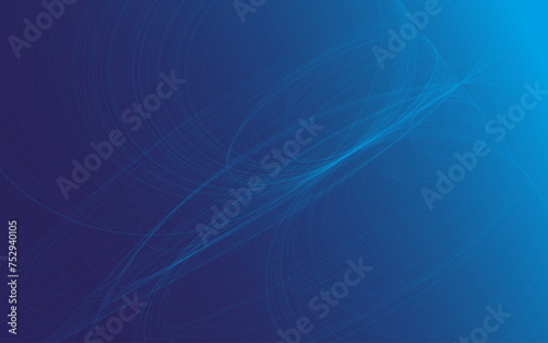 Blue abstract background. Dynamic shapes composition. Hi-tech and big data background design for brochures, flyers, magazine, business card, banner. Template premium award design. Vector illustratio