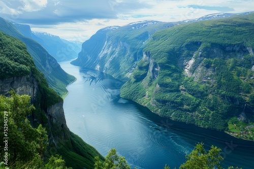 Majestic Fjord Panorama