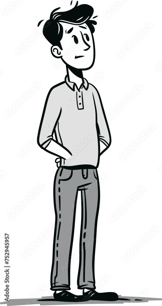The Creative Man Painting Dreams in Vector Form The Creative Man Painting Dreams in Vector Form