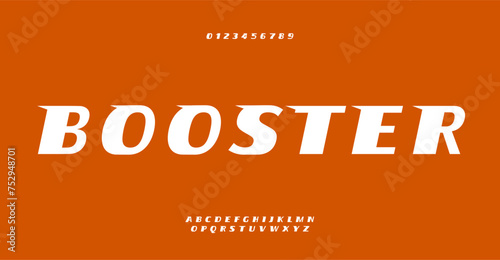 Dynamic sports alphabet with dynamic spurs, angled italic letters for energizing logos, swift headline, retro 70s 80s 90s typography, spirited racing typographic design. Vector typeset.